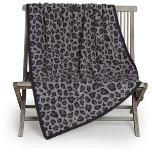 NWT Barefoot Dreams cozy chic safari print blanket (in original packaging)